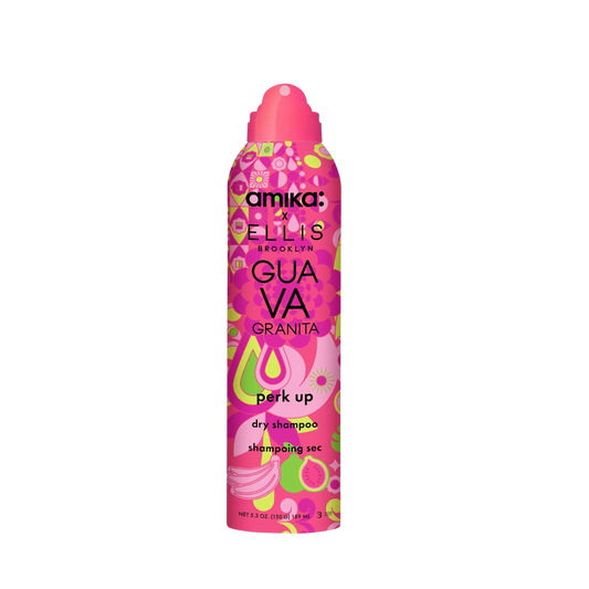 amika x Ellis Brooklyn limited-edition perk up GUAVA GRANITA dry shampoo
