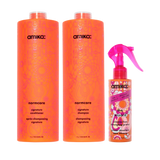 super-sized signature set normcore nourishing shampoo + conditioner + the wizard silicone-free detangling primer (silicone free wizard)